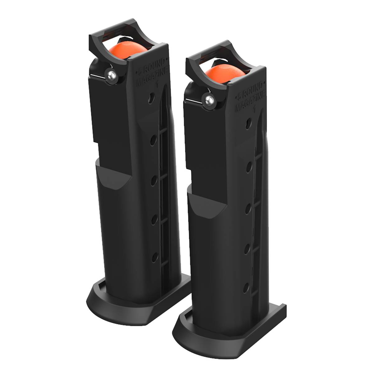 Byrna Technologies AM568300 HD 5rd Pepper Gun Black Polymer 2 Clips-img-0