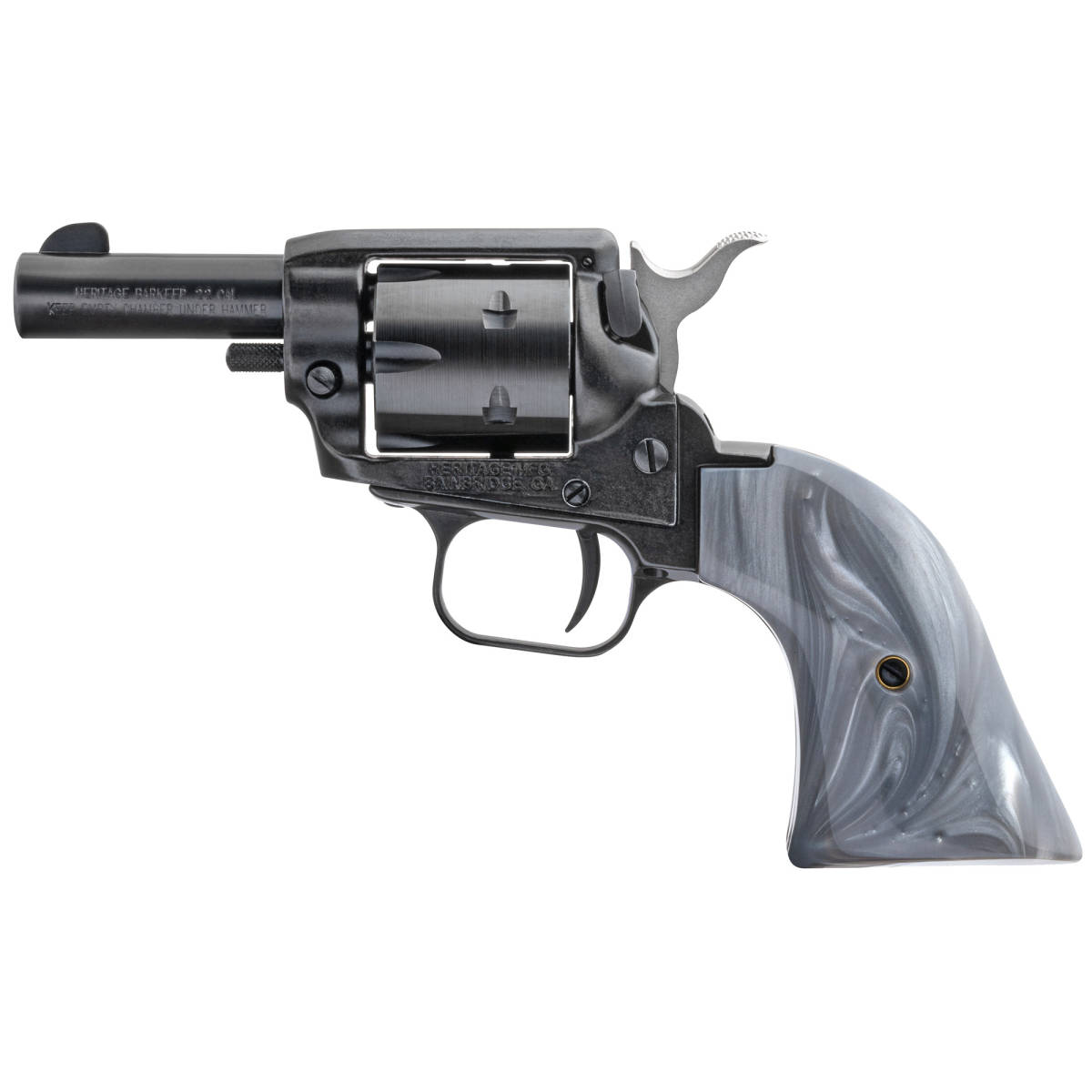 Heritage Barkeep .22 LR 2.68" Single-Action Revolver 6-Shot Gray Pearl Grip-img-0