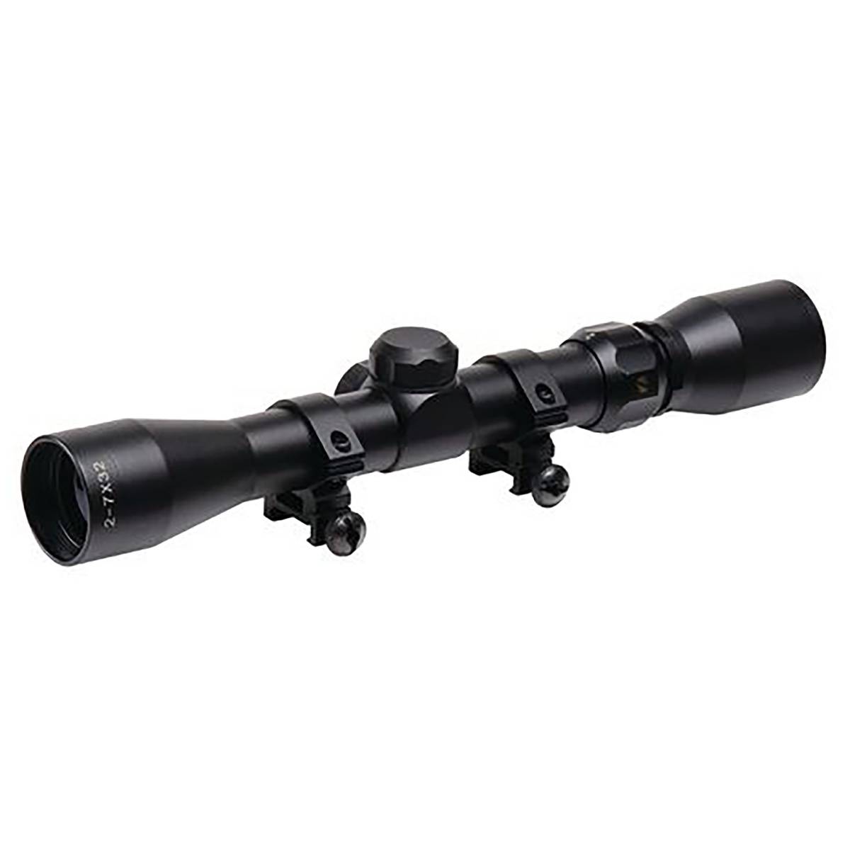 TruGlo TG-TG852732B Trushot Black Anodized 2-7x32mm Duplex Reticle-img-0