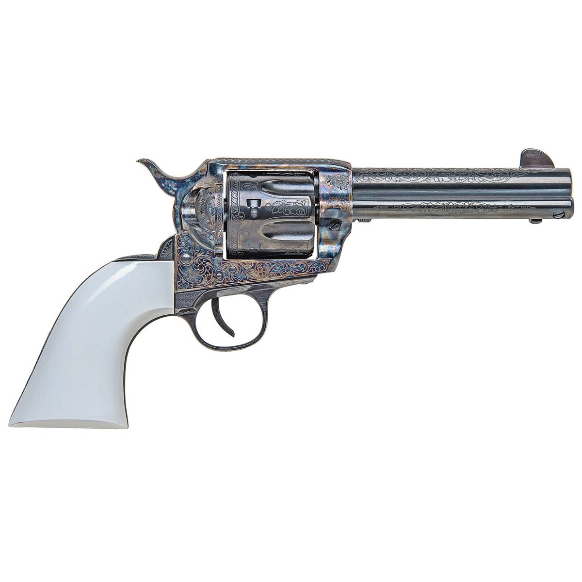 Traditions SAT73110BTM 1873 Froniter 45 Colt (LC) 6rd 4.75” Blued...-img-0