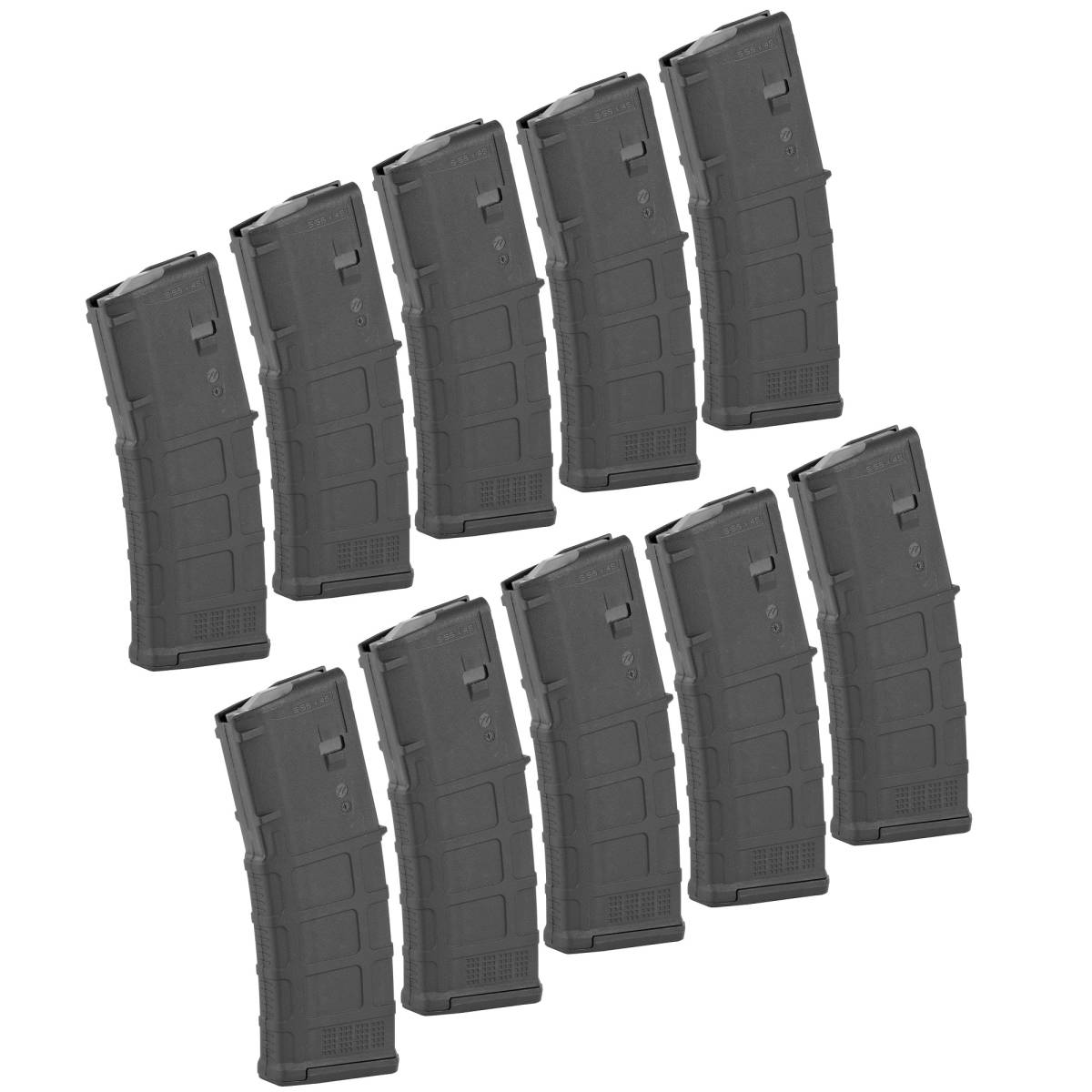 (10) Magpul PMAG 5.56 30rd Gen M3 AR15 PMAGS 30 Round Mag-img-0