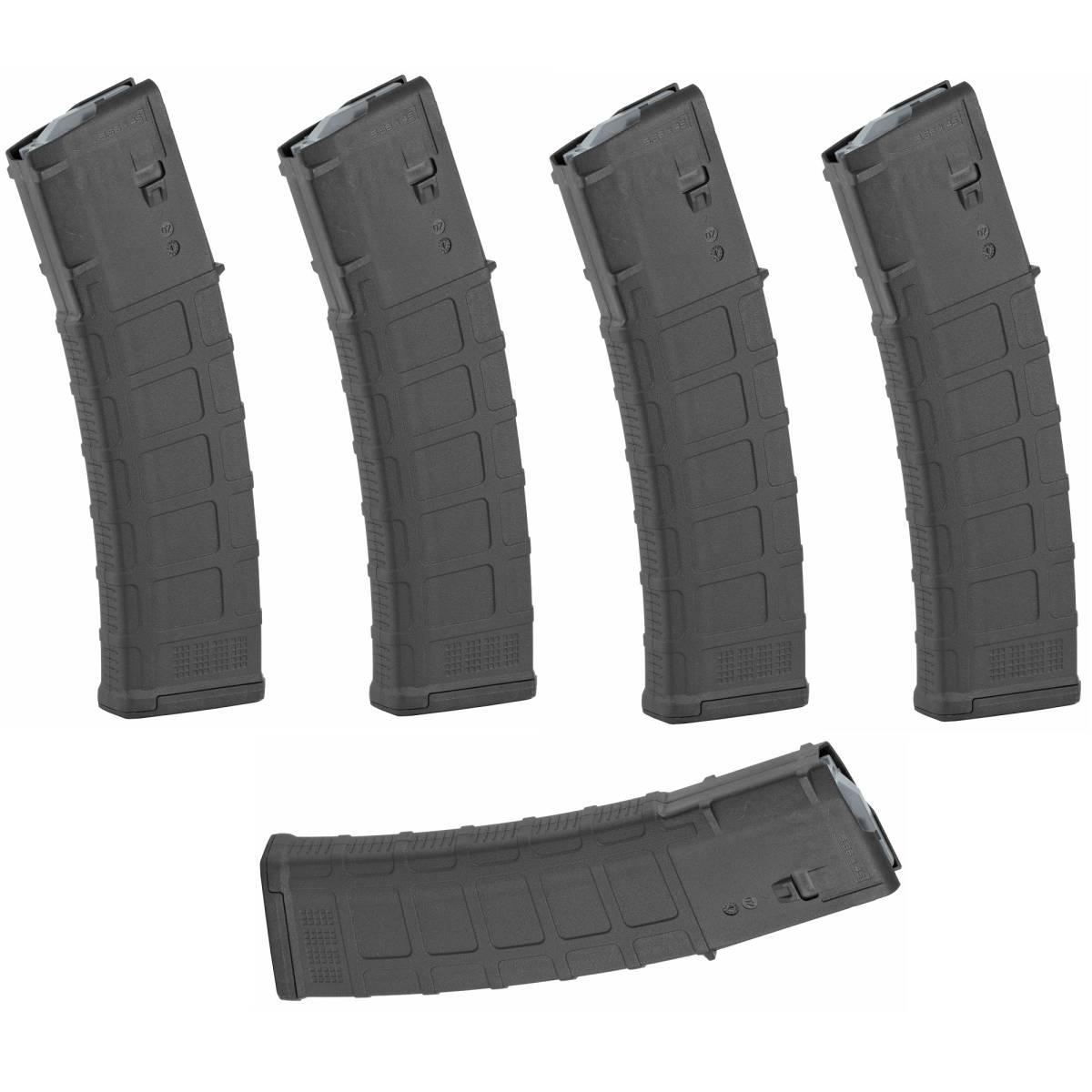 5 PACK Magpul PMAG 5.56 40rd Gen M3 AR15 40 Round PMAGS-img-0