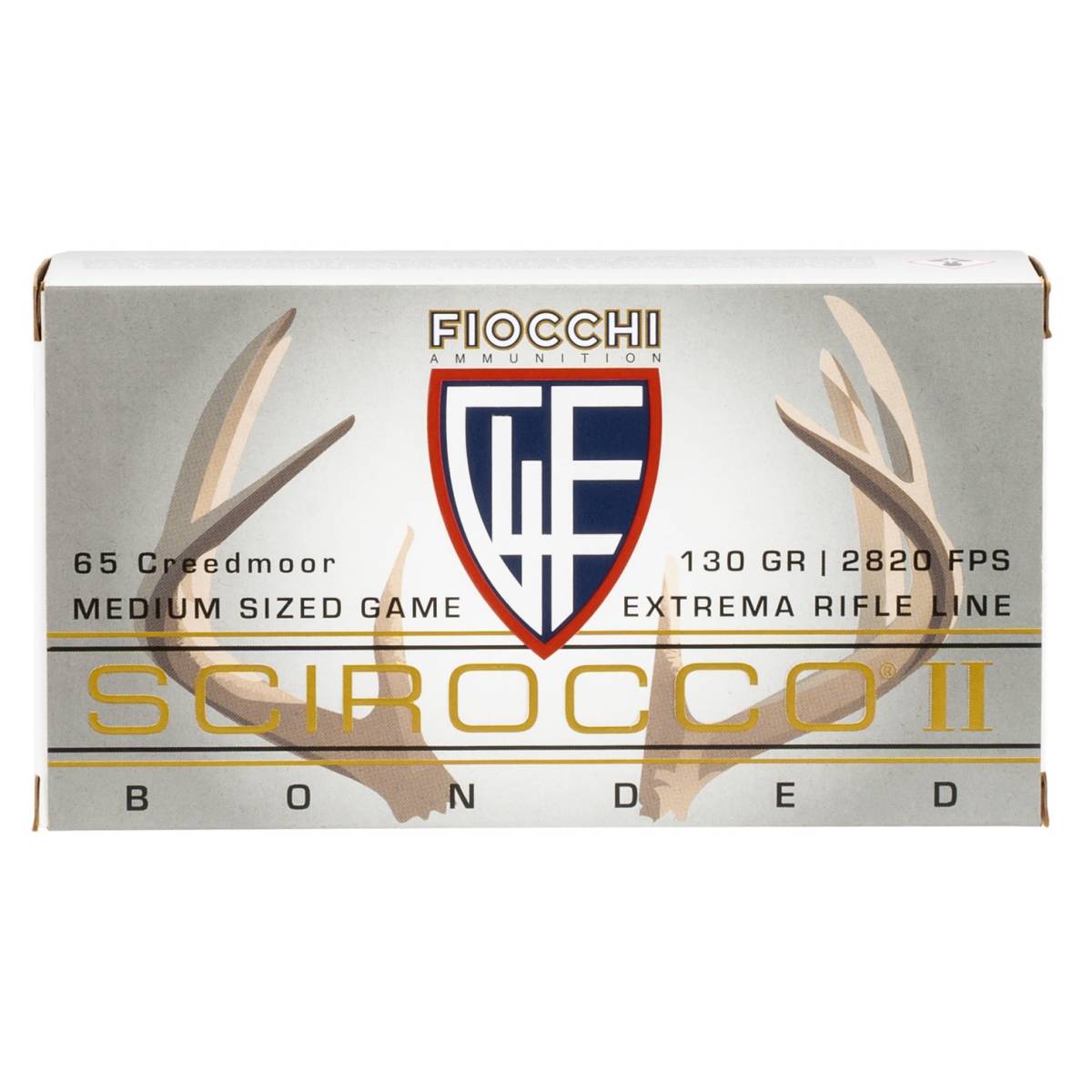 Fiocchi 65CMSCA Hyperformance 6.5Creedmoor 130gr Swift Scirocco II Boat...-img-0