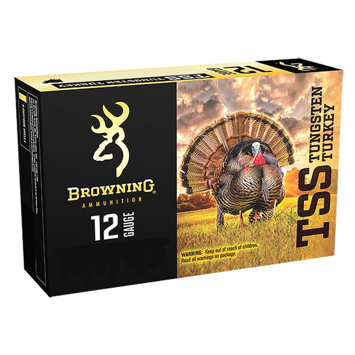 Browning TSS Tungsten Turkey 12 Gauge 3.50" 2 1/4 oz #7 Shot 5/Box...-img-0