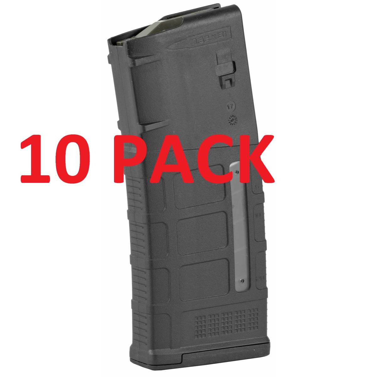 (10) MAGPUL AR10 PMAG M3 7.62/.308Win 25-Round Magazines-img-0