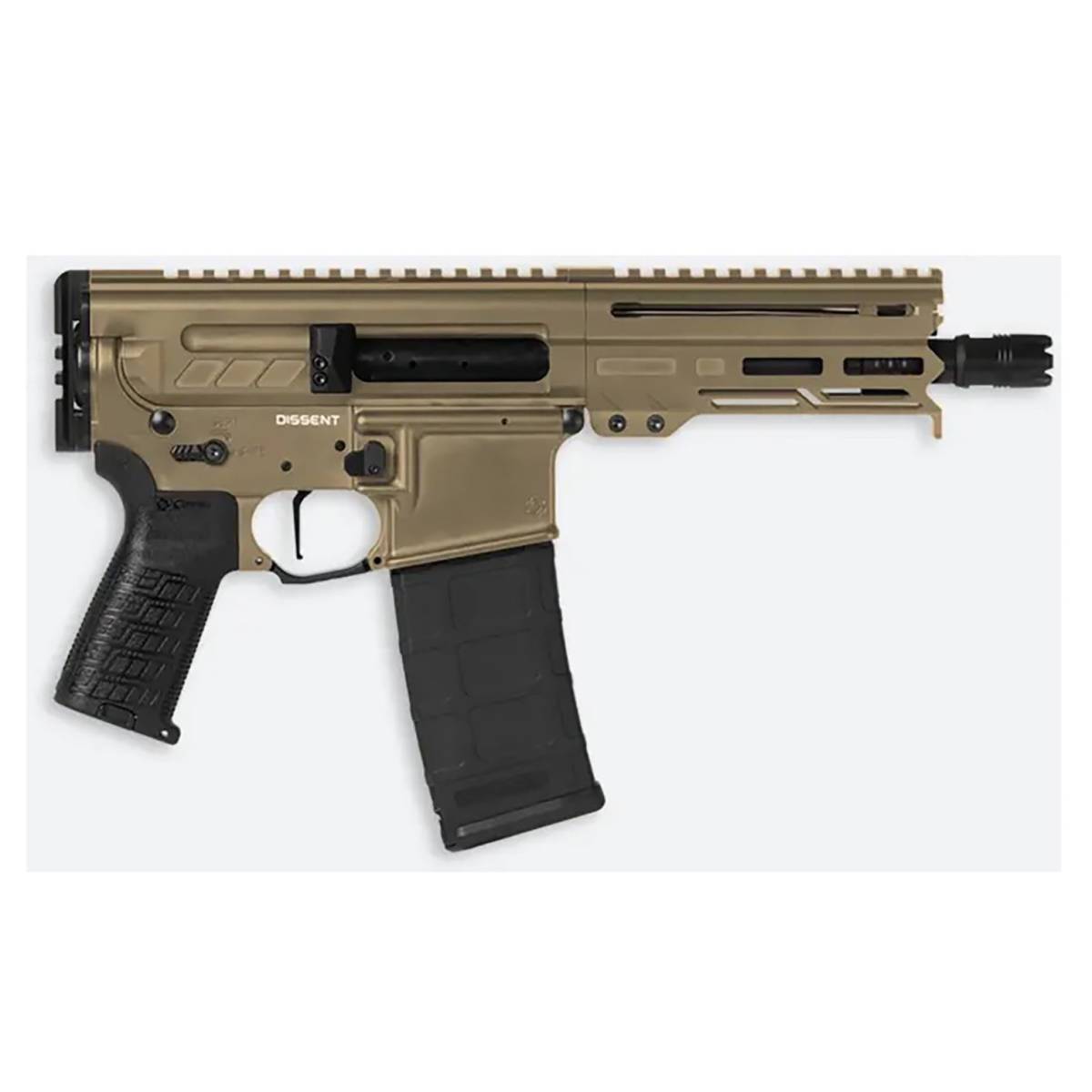 CMMG Dissent 5.7x28mm 6.5" Coyote Tan 54AA847CT-img-0