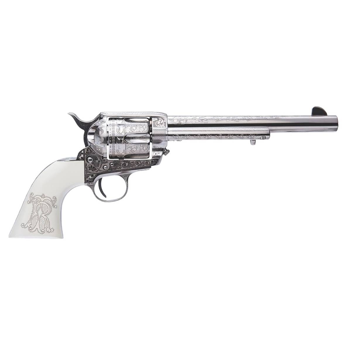 Cimarron PP415LNTRII Teddy Roosevelt Frontier 45 Colt (LC) 6 Shot...-img-0
