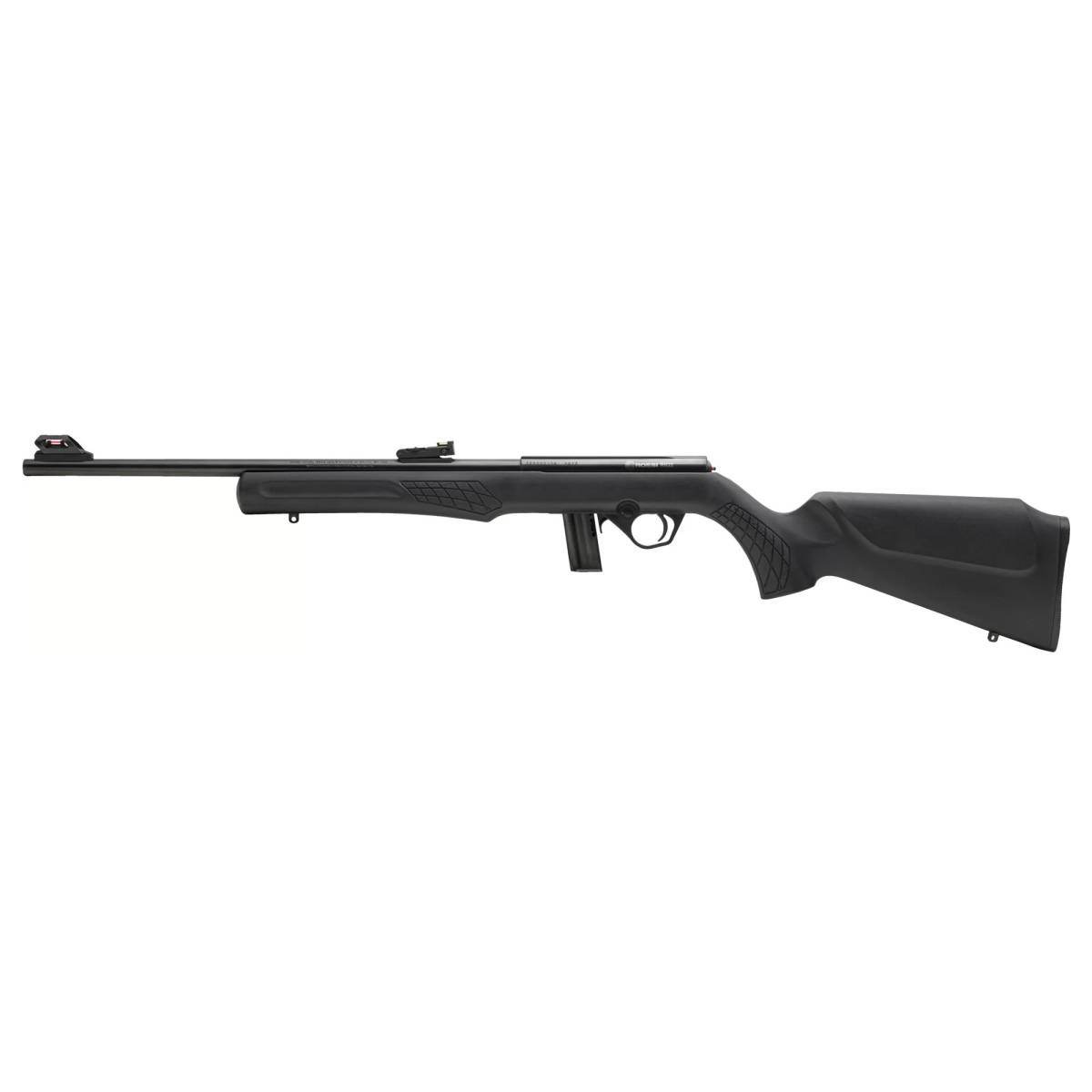 Rossi RB22L1611 RB22 Compact 22 LR 10+1, 16” Matte Black Button Rifled ...