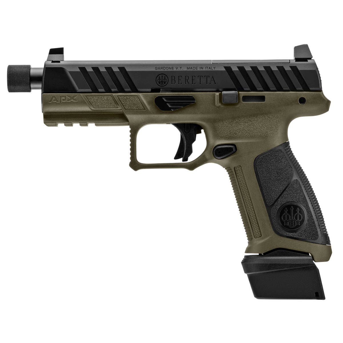 Beretta Apx-a1 TAC 9M Strk 4.8 21R ODG NEW Striker Fired-img-0