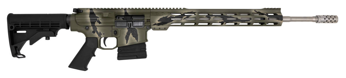GLFA AR-10 6.5CREED 20 PURSUIT GRN CAMO/SS 10RD-img-0