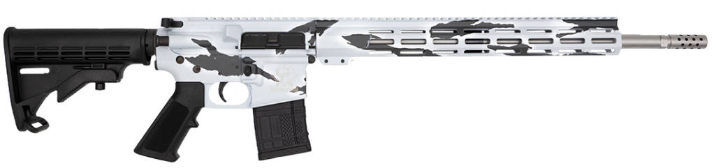 GLFA AR-15 450BM 18 PURSUIT SNOW CAMO/SS 5RD-img-0