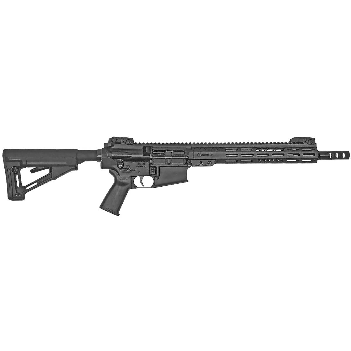 ArmaLite AR-10 Tactical 308 Win 25+1 Semi-Auto Rifle 16” Barrel Black-img-0