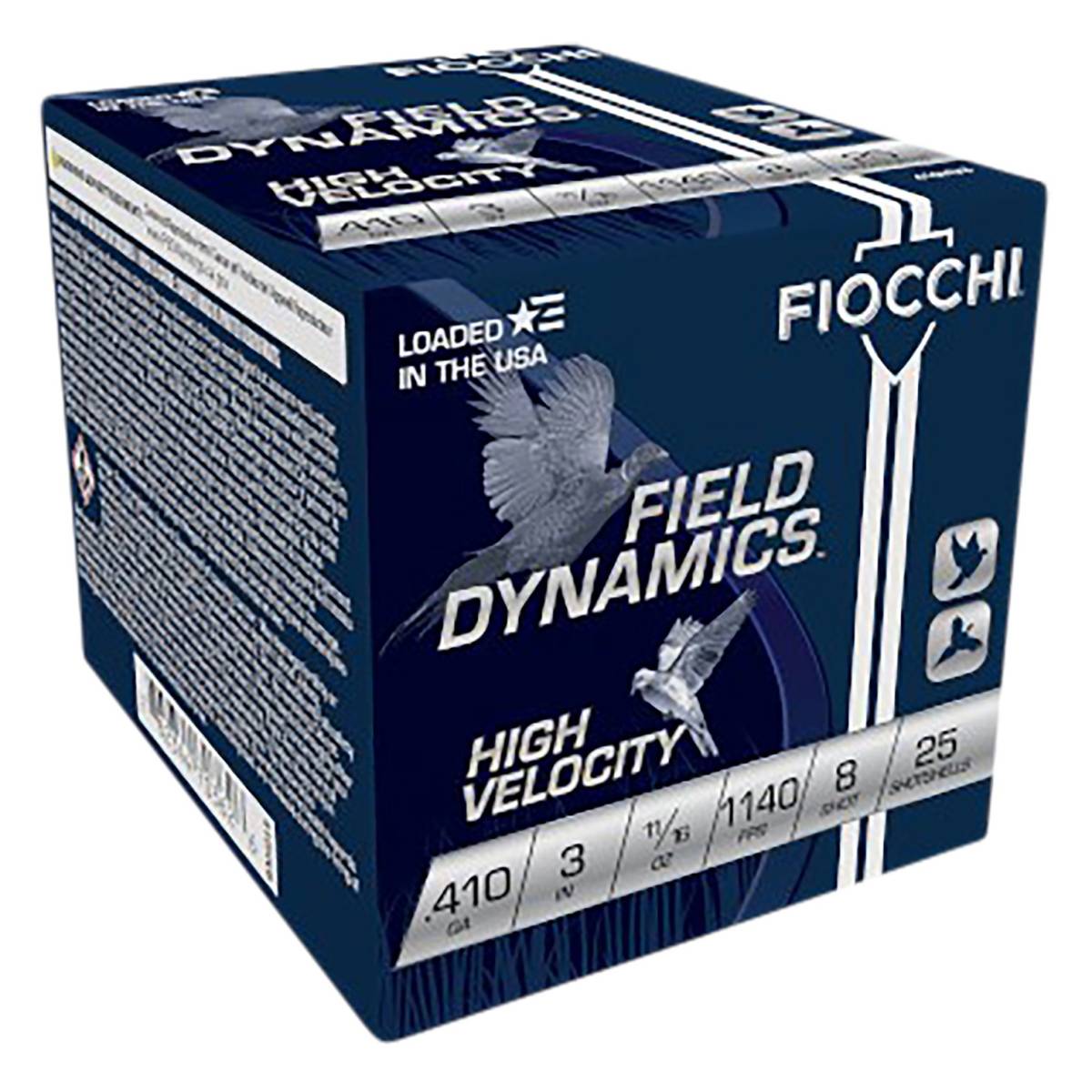 Fiocchi 410HV8 Field Dynamics High Velocity 410Gauge 3” 11/16oz 8Shot...-img-0