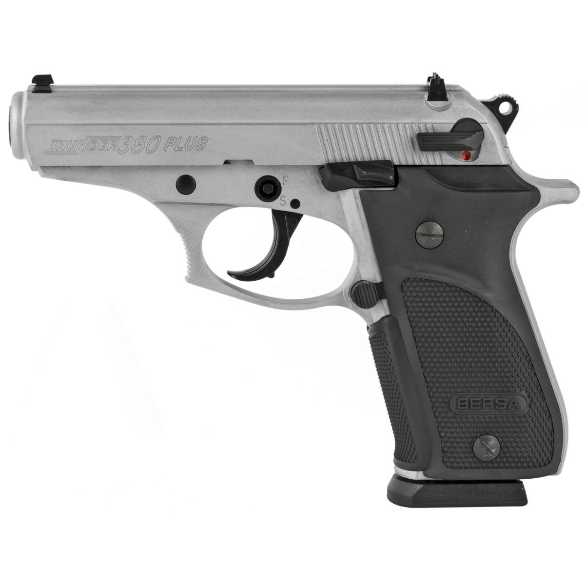 Bersa THUN380PNKL15 Thunder 380 Plus ACP 3.50” 15+1 Nickel Cerakote...-img-0