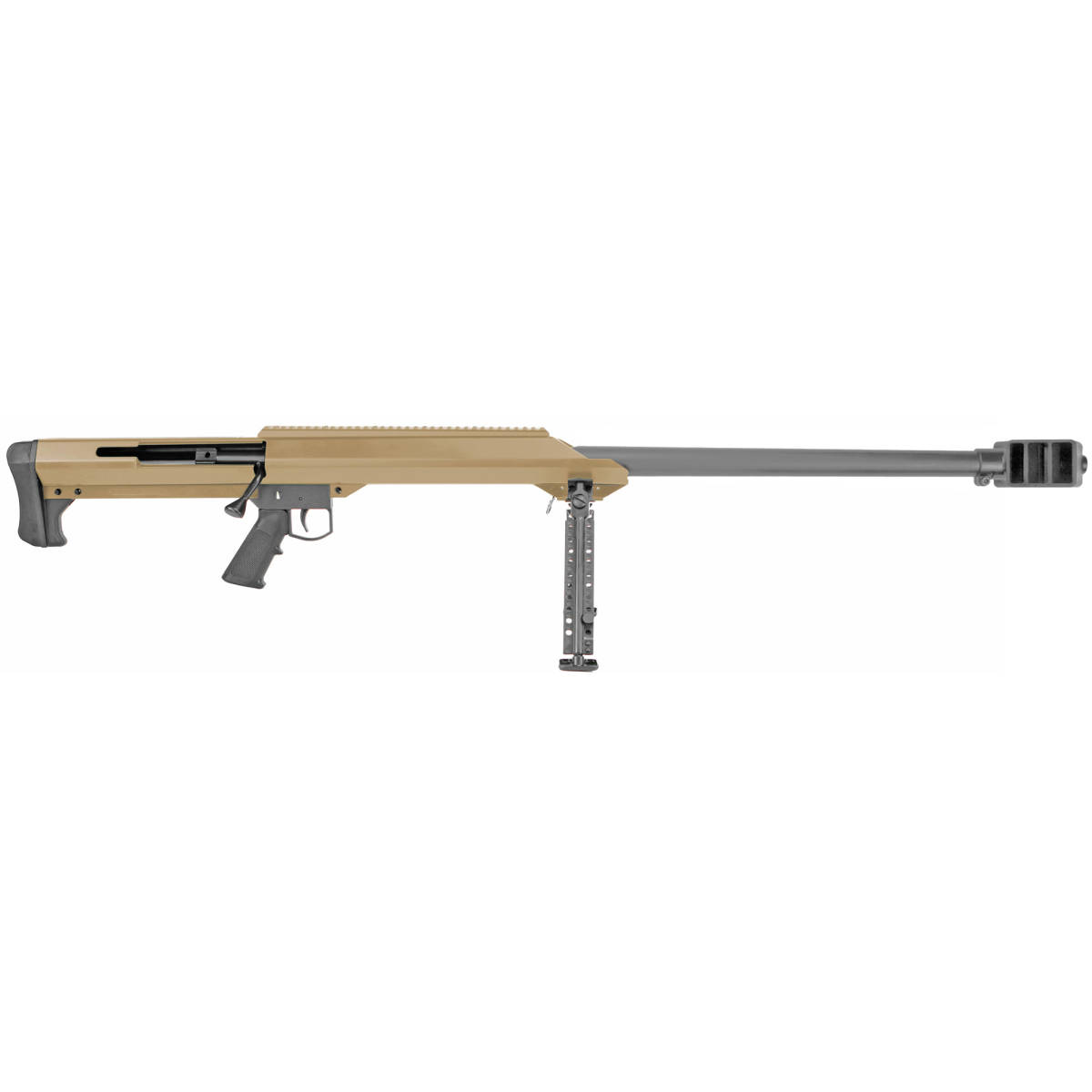 Barrett 13273 M99 50 BMG 32” 1rd Flat Dark Earth Cerakote Fixed...-img-0