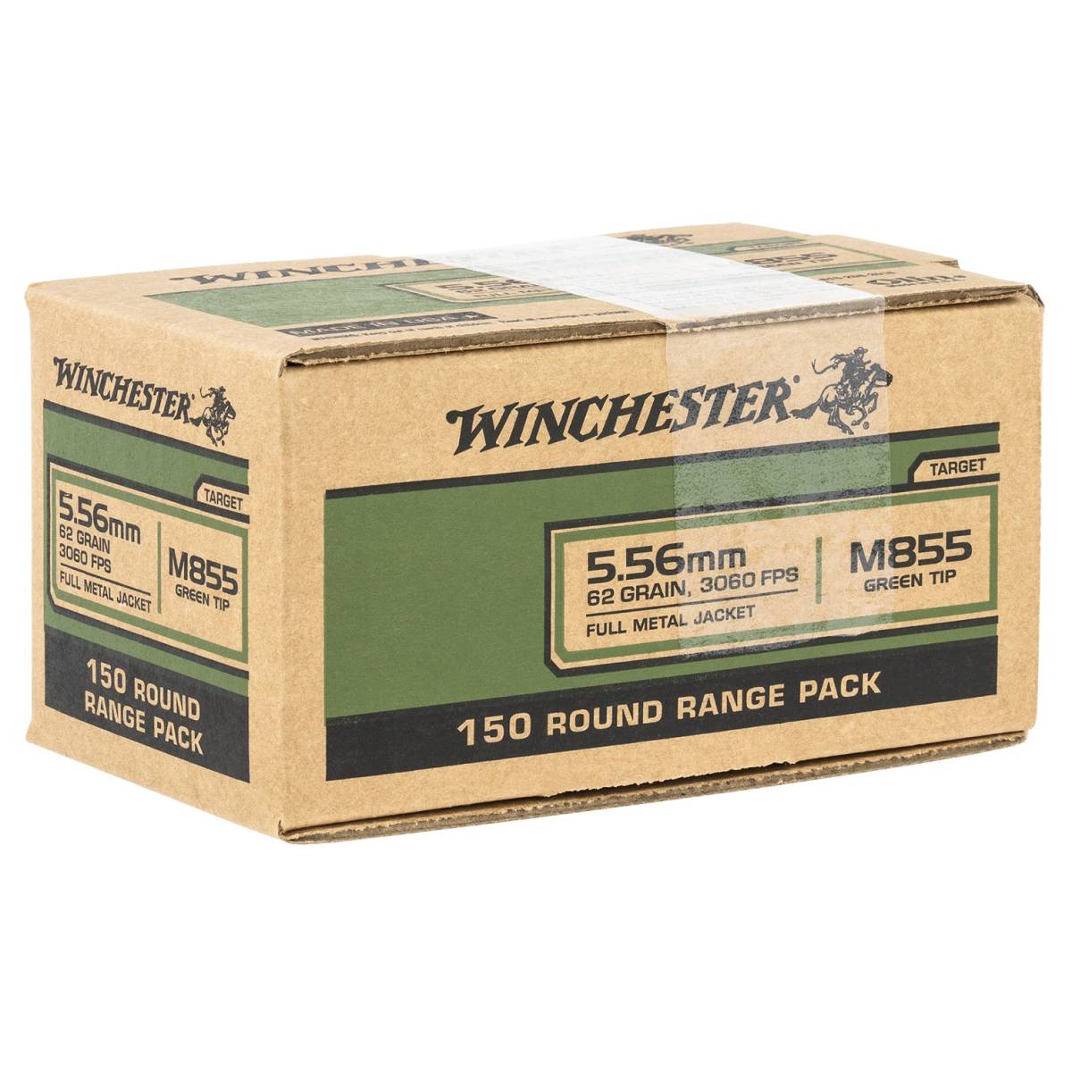 WINCHESTER M855 5.56 NATO 62 GR GREEN TIP 150RD BX-img-0