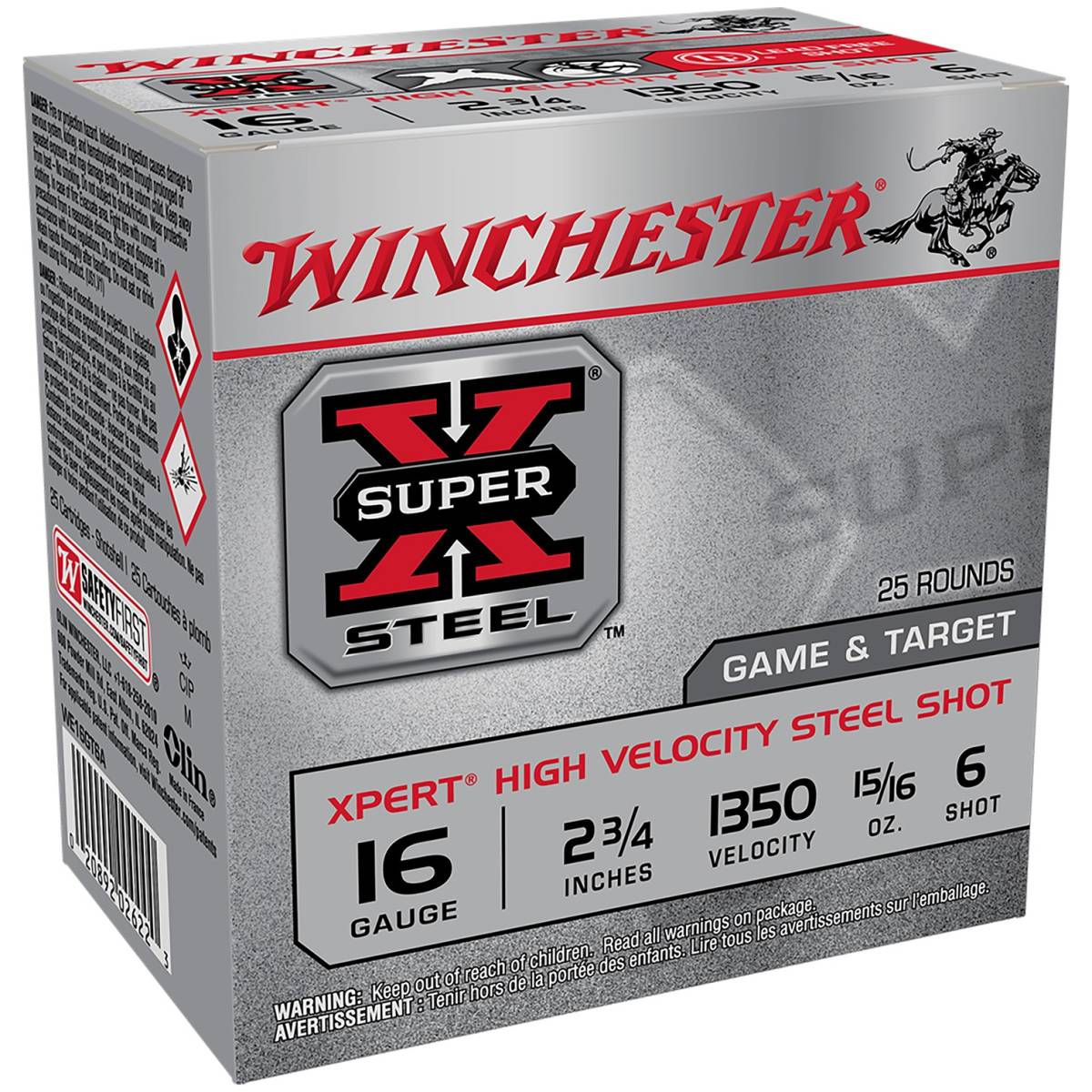 Winchester Ammo WE16GT6 Super X Xpert High Velocity 16 Gauge 2.75” 1...-img-0