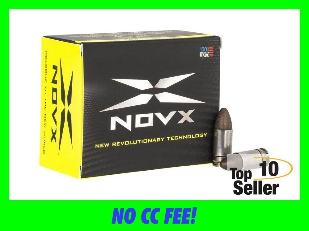 NovX 9CTCSS20 Cross Trainer 9mmLuger 65gr Copper Polymer Frangible 20 ...