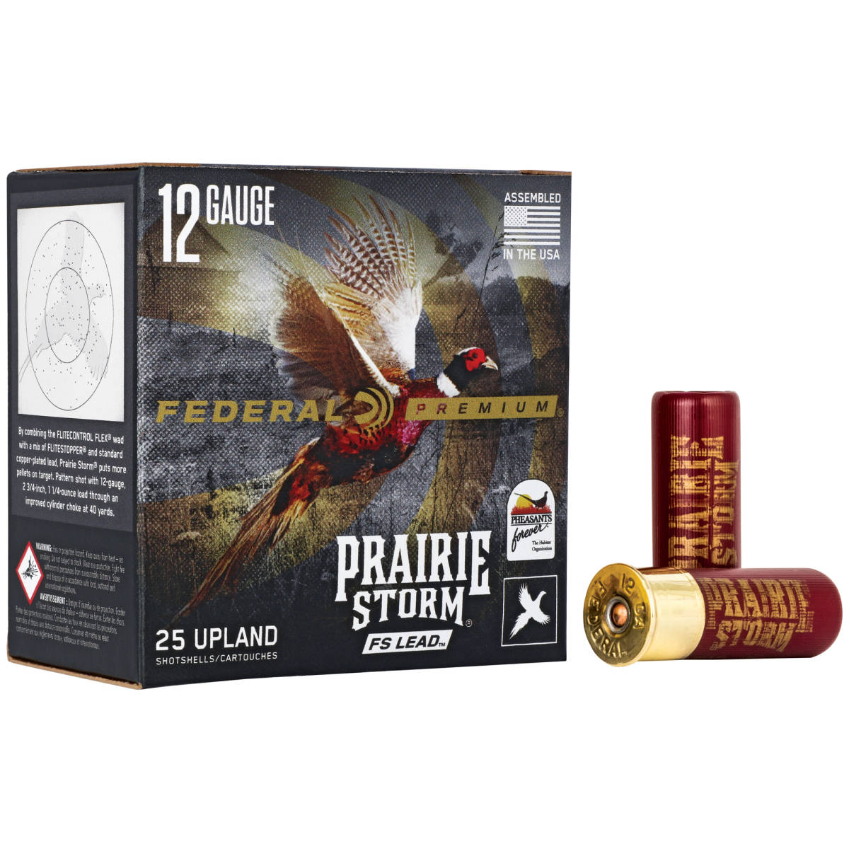 Federal PFX154FS5 Premium Prairie Storm FS 12Gauge 2.75” 1 1/4oz 5Shot-img-0