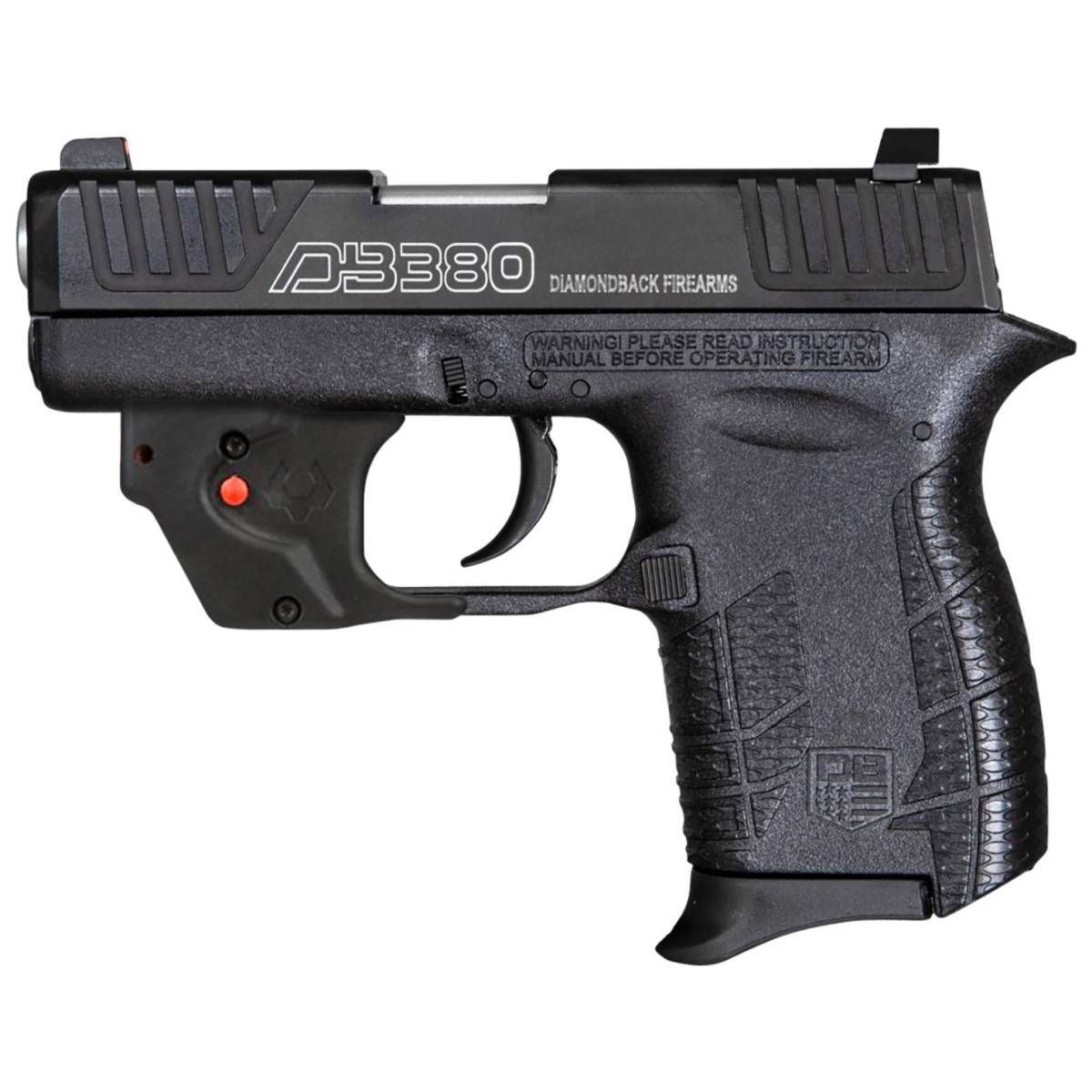 Diamondback DB0101E002 DB380 Gen4 w/Laser Micro-Compact Frame 380 ACP...-img-0