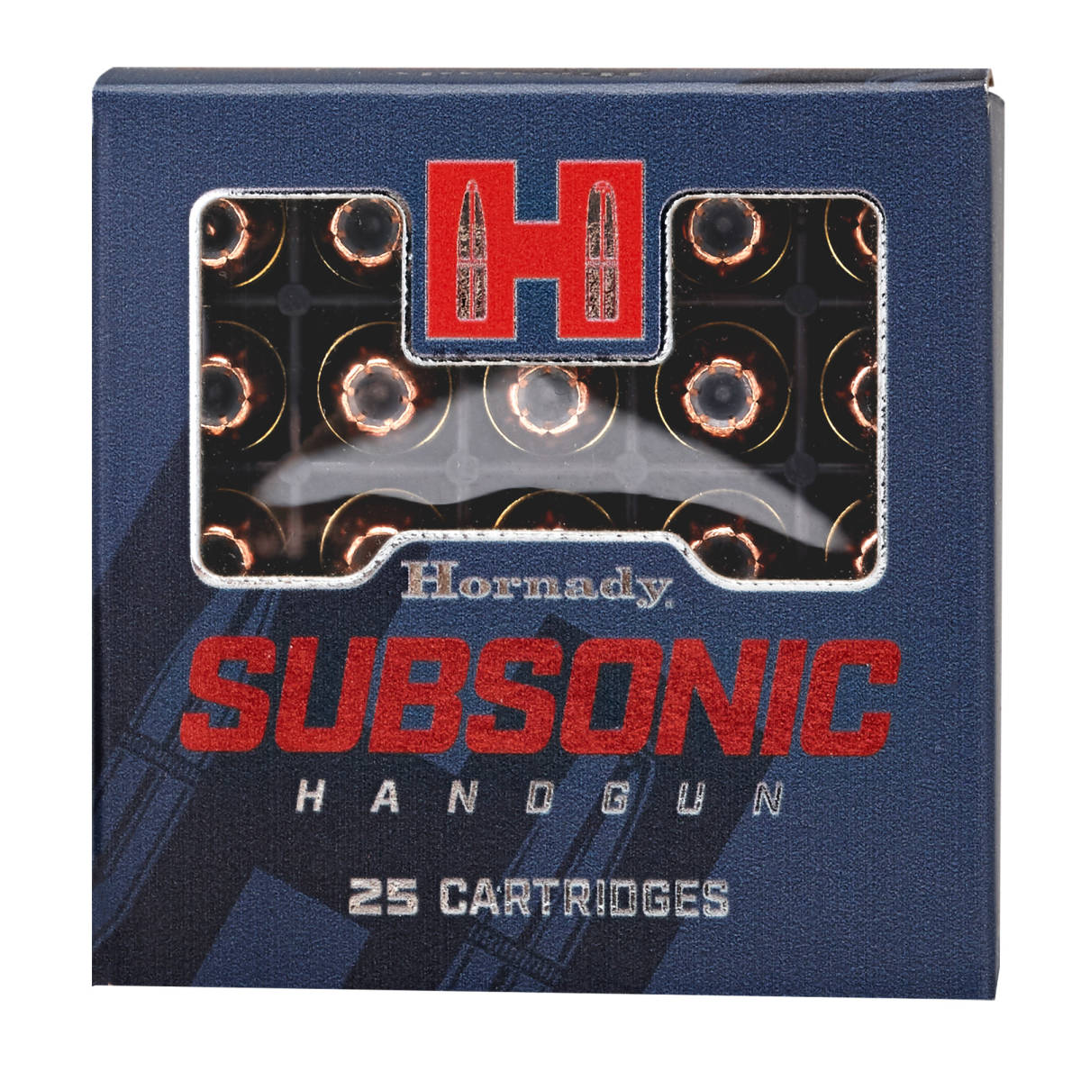 Hornady 90287 Subsonic Handgun 9mmLuger 147gr XTP 25 Per Box/10 Case-img-0