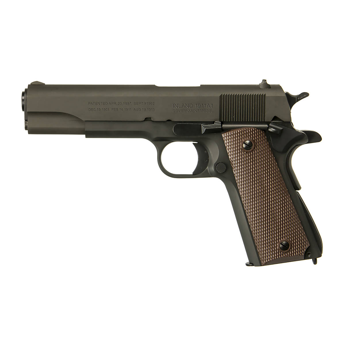 Inland MFG ILM1911 1911 A1 Government 45 ACP 7+1 5” Barrel, Black...-img-0