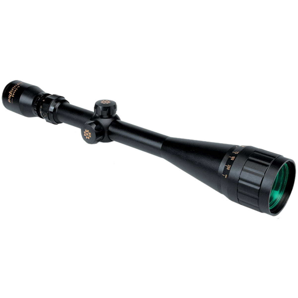 Konus 7259 KonusPro Varmint Matte Black 6-24x 44mm 1” Tube Engraved...-img-0