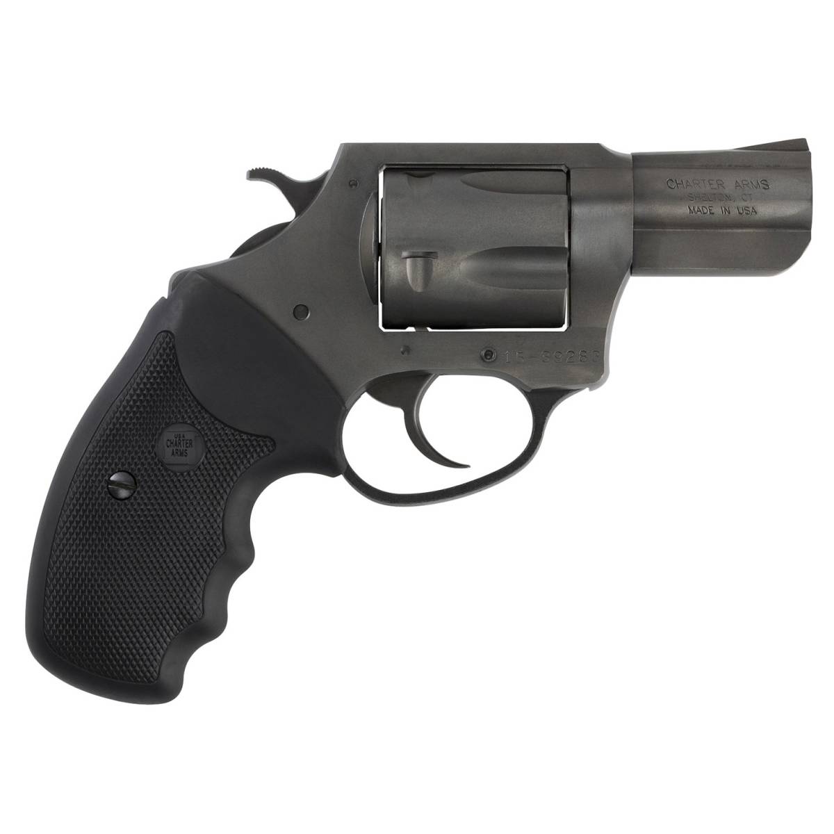 Charter Arms 64420 Bulldog Large 44 S&W Spl 5 Shot, 2.50” Black...-img-0