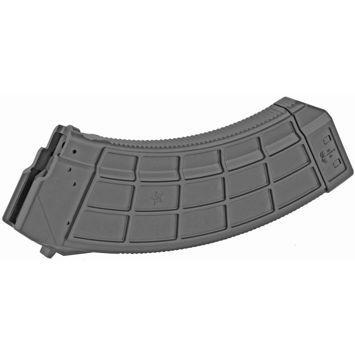 US Palm MA943A Standard 30rd 7.62x39mm For AK-47 Black Polymer-img-0