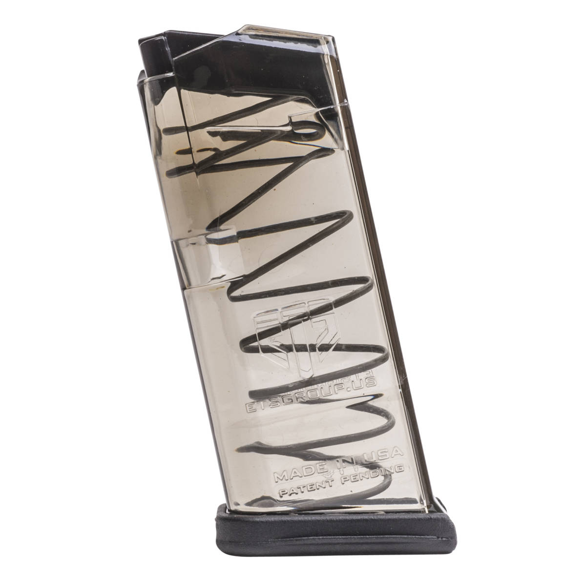 ETS Group GLK27 Pistol Mags 9rd 40 S&W Compatible w/ Glock 27 Clear Polymer-img-0