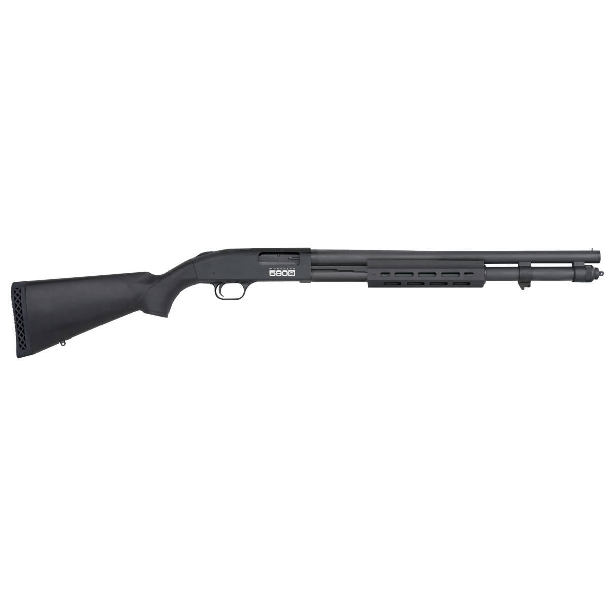 Mossberg 51604 590S 12 Gauge Pump 3” 13+1 20” Matte Blued Steel...-img-0