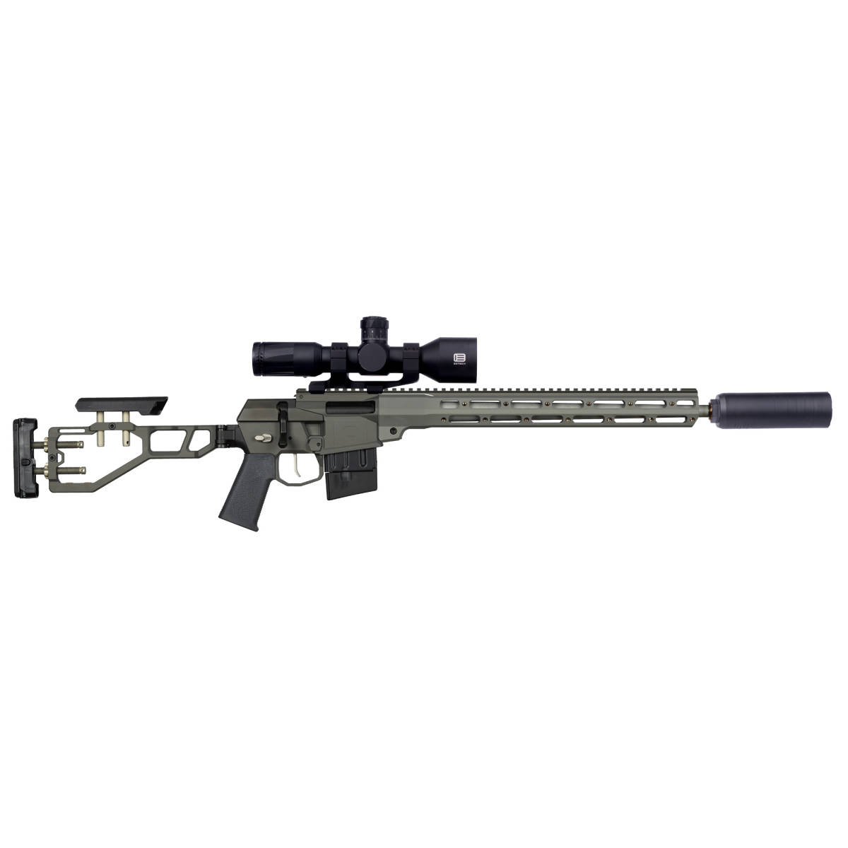 Q LLC MINIFIX55616INGRAY Mini Fix 5.56x45mm NATO 16” Tapered Barrel,...-img-0