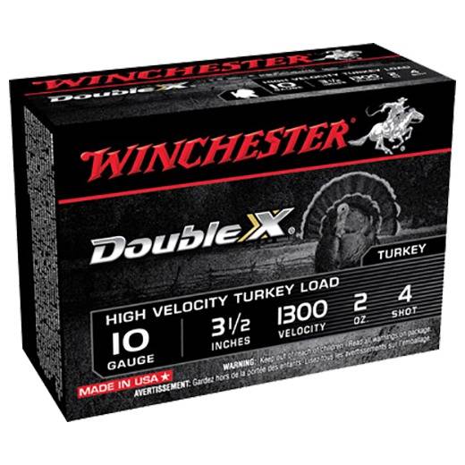 Winchester Ammo STH104 Double X High Velocity Turkey 10Gauge 3.50” 2oz-img-0