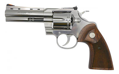 Colt Mfg PYTHONSP5WTS Python 357 Mag/38 Special 6 Shot 5” Stainless...-img-0