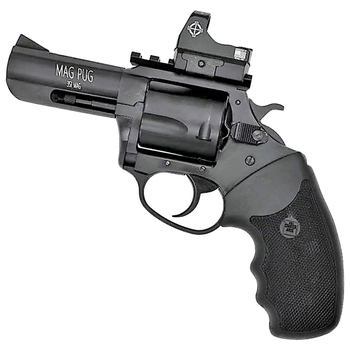 Charter Arms 13535 Mag Pug Large 357 5 Shot, 3” Black Passivate Steel...-img-0