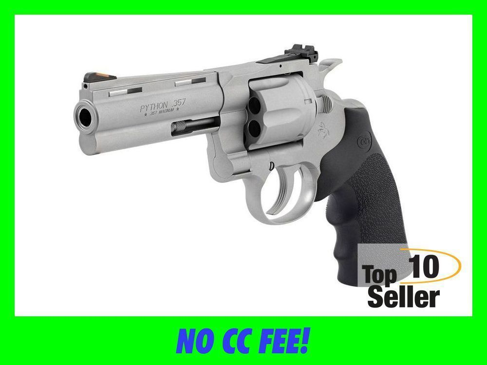 Clt In Python CLT PYTHON 357MAG 4.25 MATTE SS HOGUE - Revolvers at GunBroker.com ...