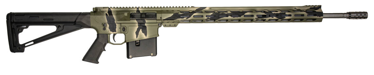 GLFA AR-10 270WIN 24 PURSUIT GRN CAMO/SS-img-0