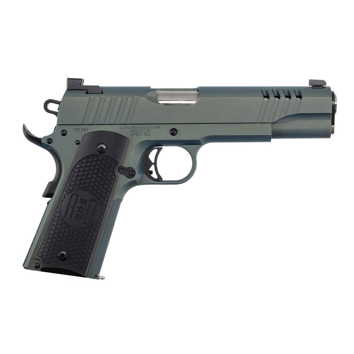 Auto-Ordnance 1911TCAC7 1911 45 ACP 7+1 5” Stainless Steel Barrel,...-img-0