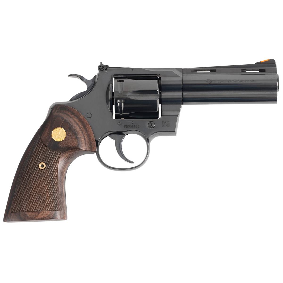 Colt Python Target 357 Mag/38 Spl 6rd Matte Blued Walnut Medallion...-img-0