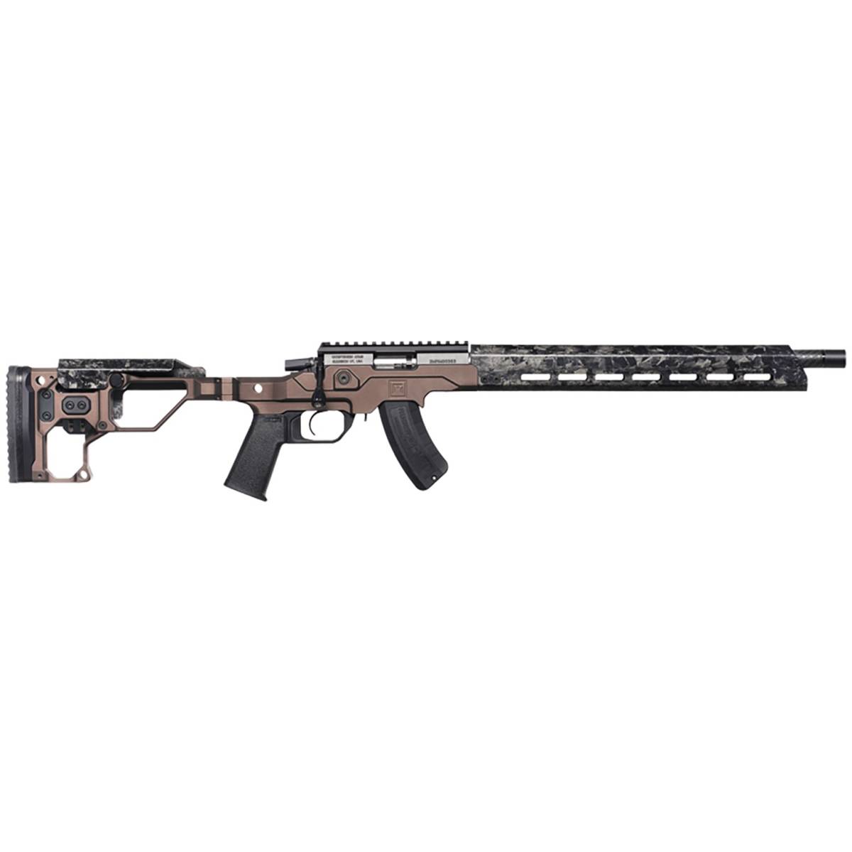 Christensen Arms 8011202501 MPR 17 HMR 10+1 18” Black Match Grade...-img-0