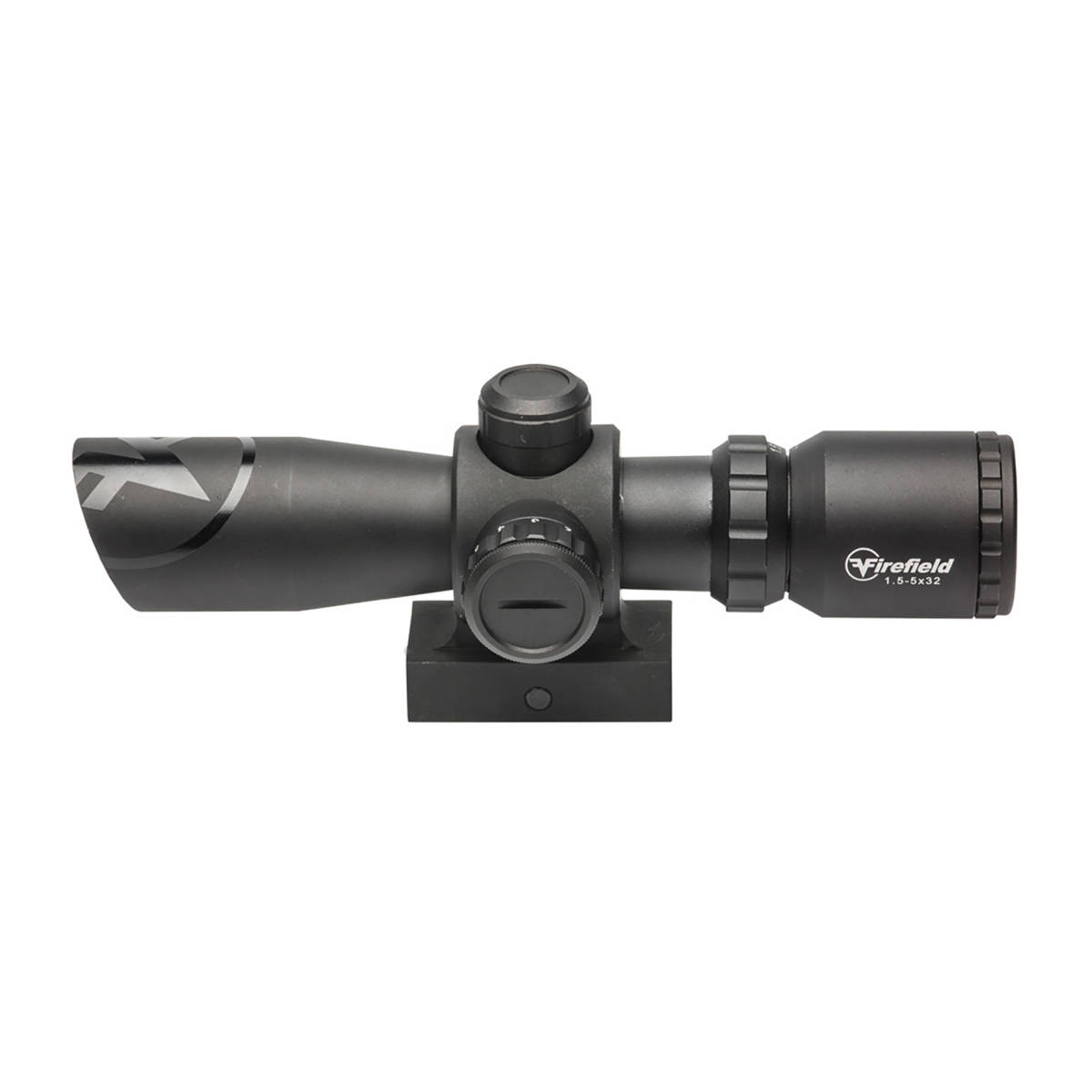 Firefield FF13061 Barrage Matte Black 1.5-5x32mm Illuminated Red/Green...-img-0