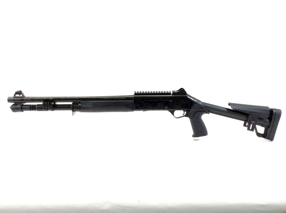 PANZER M4 TACTICAL 12 GAUGE SHOTGUN 18.5” W/ FIXED SKELETON STOCK-img-0