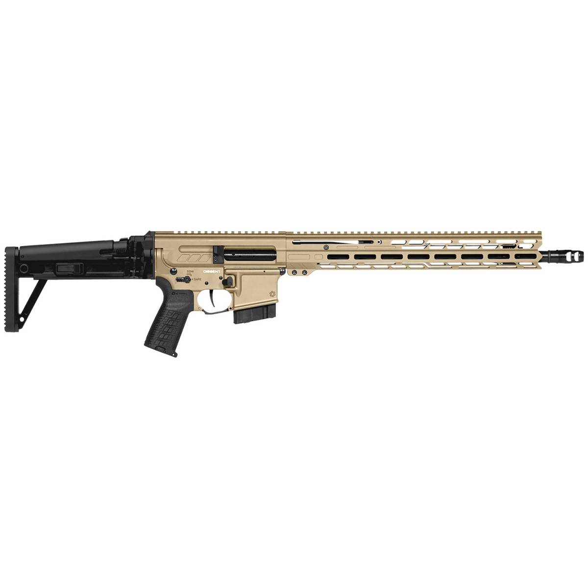 CMMG Dissent MK4 22 ARC 16.1" Coyote Tan 28A490FCT-img-0