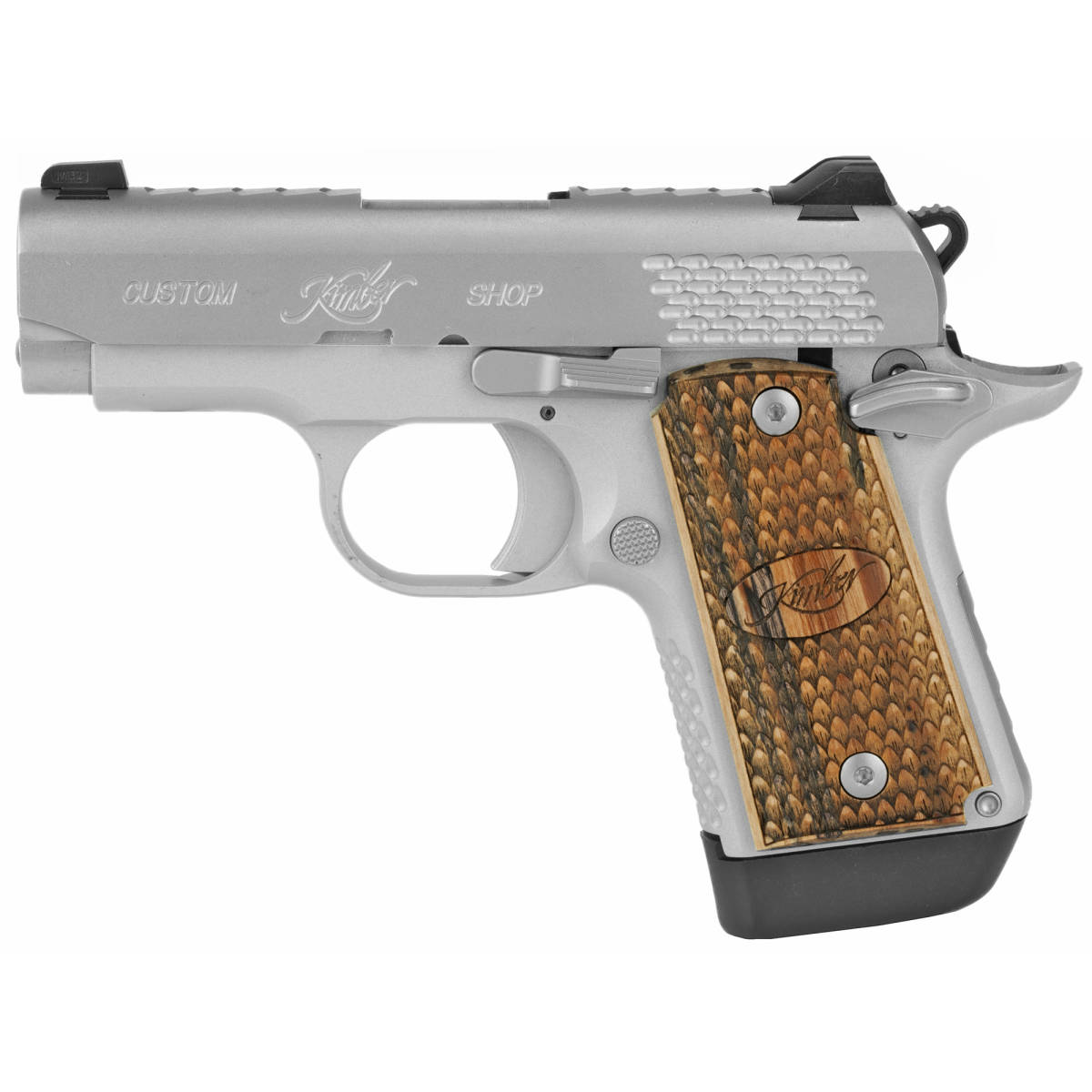 Kimber Mfg.,inc 3300109 Micro 9 Stainless Raptor 9mm 6+1 3.15” Steel...-img-0