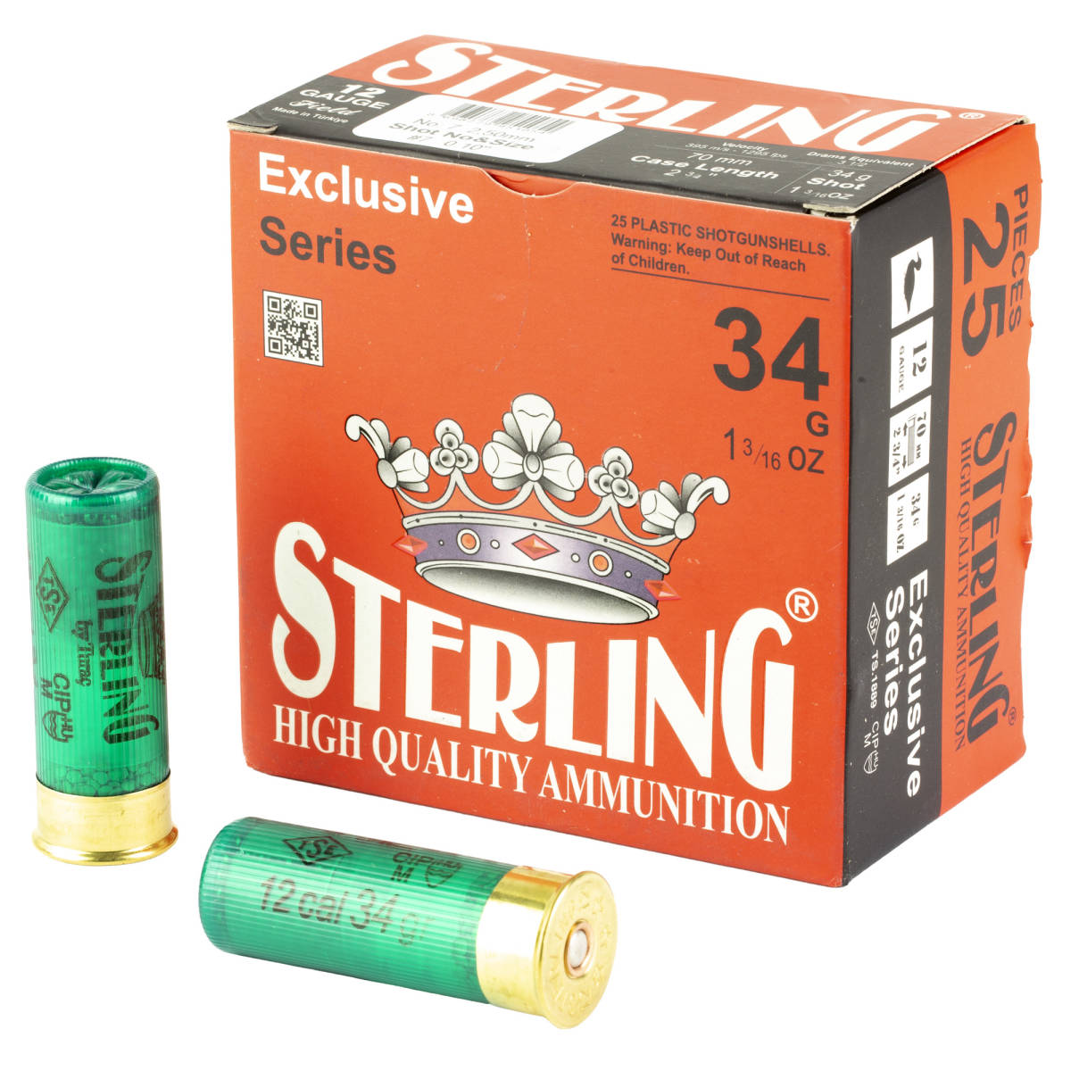 STERLING EXCLSV 12GA 2.75” #7 25/250-img-0