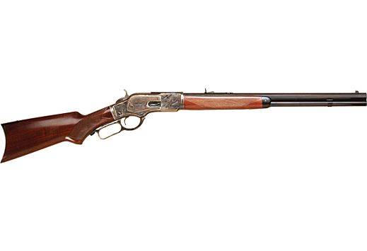 CIMARRON 1873 DELUXE .38-40 20” OCT. CC/BLUED PISTOL GRIP-img-0
