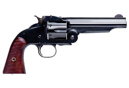 CIMARRON NO.3 AMERICAN .44SW 1ST MODEL 5” FS BLUED WALNUT-img-0
