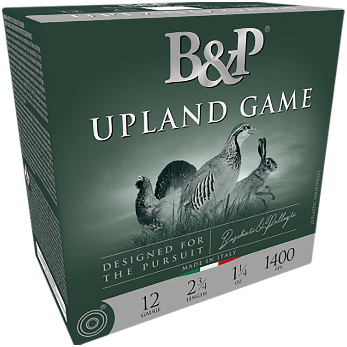 B&p Ammunition 12B1UP8 Upland Game Classic 12Gauge 2.50” 1oz 8Shot 25...-img-0