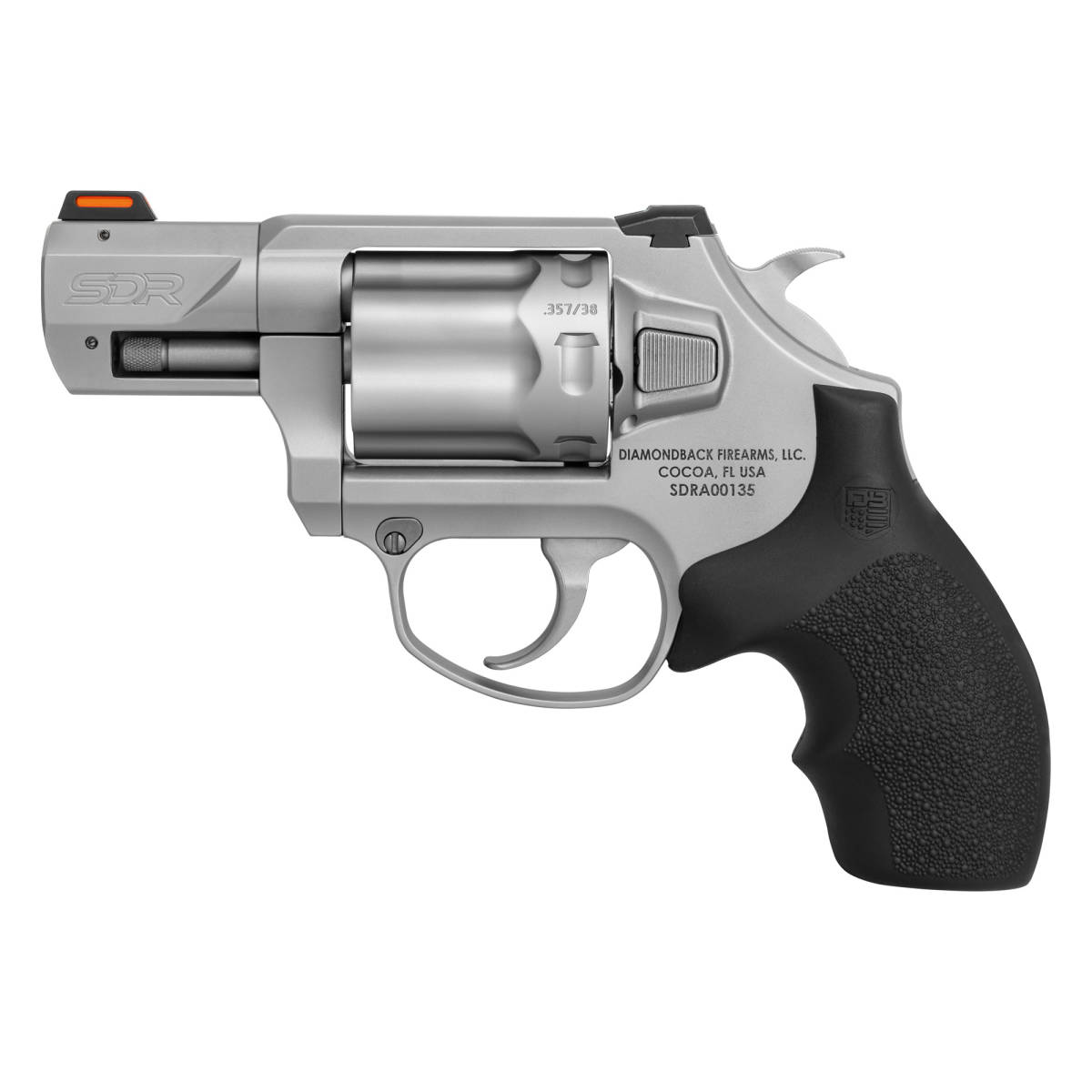 Diamondback DB0700S711 SDR Small 357 Mag/38 Special +P 6 Shot 2” Glass-img-0