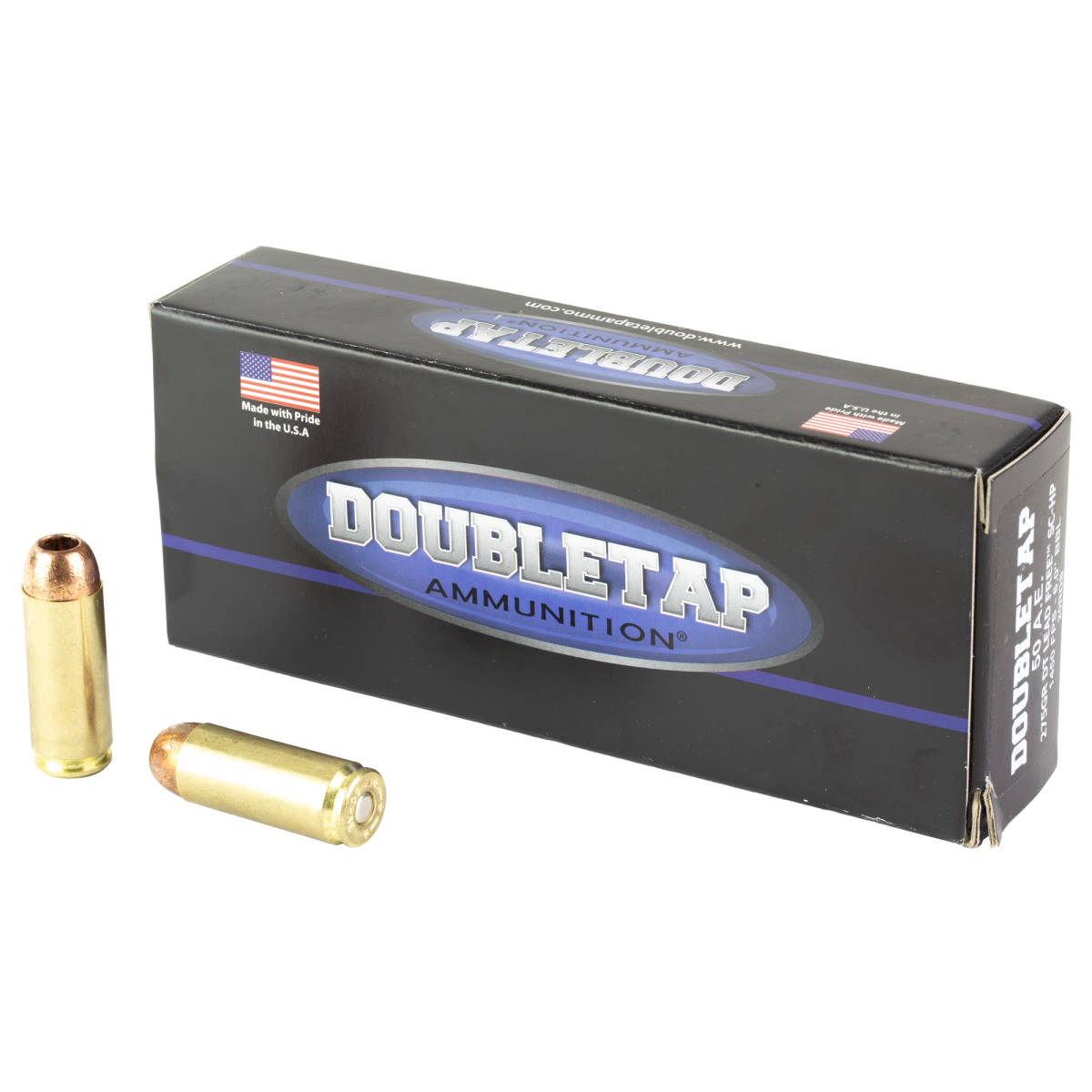DoubleTap Ammunition 50AE275X DT Lead Free 50AE 275gr 20 Per Box/25 Case-img-0